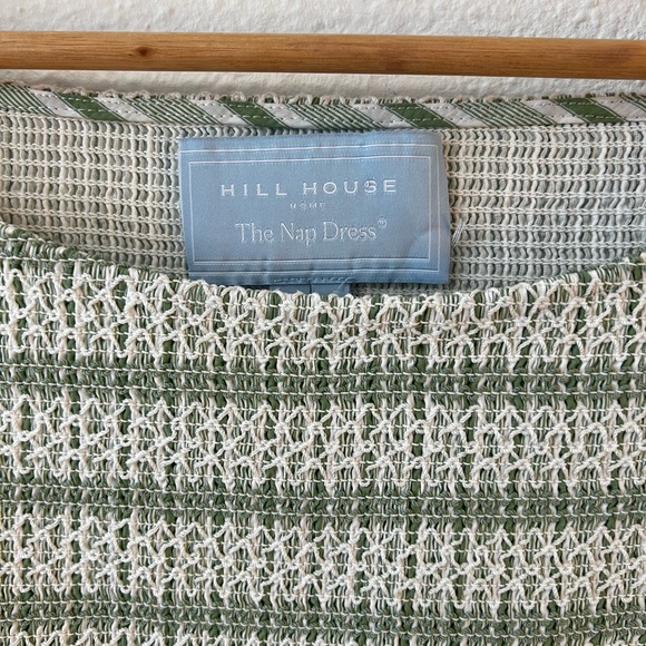 Sleeveless Midi Dress in Soft Sage Stripe - Picture 2 of 7